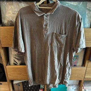 GAP Men's Taupe Polo Shirt